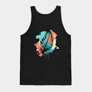 Bird Feathers Tank Top